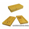 RAW Tabuleiro BAMBOO FLIP STRIPED  22 x 23.4 x 32 cm