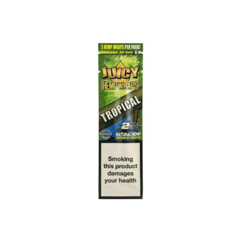 Juicy Hemp Blunts Tropical 2 Unidades