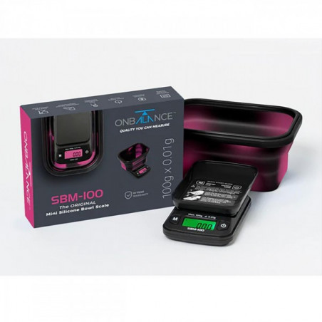 Balança Digital com prato fundo em Silicone 0.01-100gr