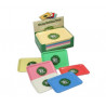 Tabuleiro S  - Biodegradável várias cores com 177x128x8mm