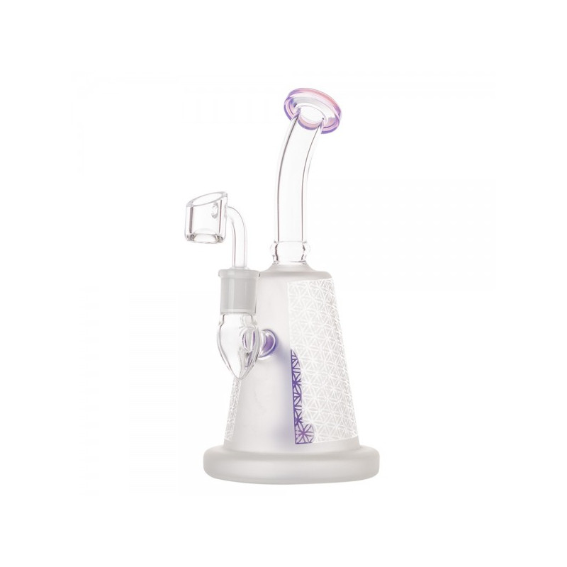 Bongo em vidro para óleo com 22cm SG14