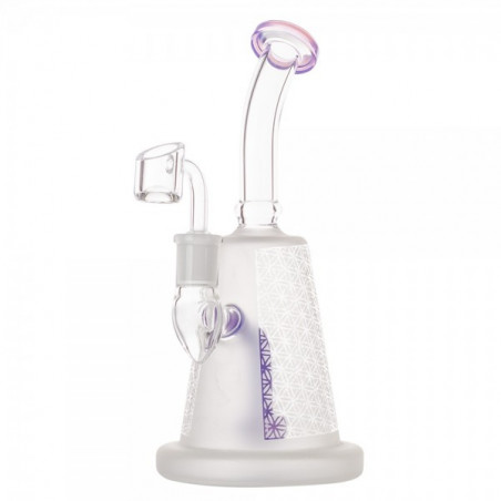 Bongo em vidro para óleo com 22cm SG14