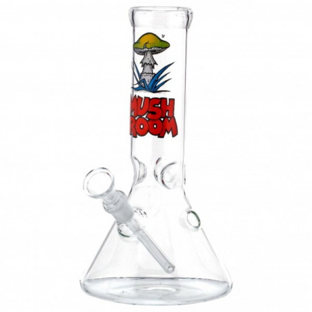 Bongo "Cogumelo" em Vidro 22cm