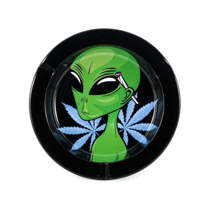 Cinzeiro em Metal "Alien"  Ø 11cm