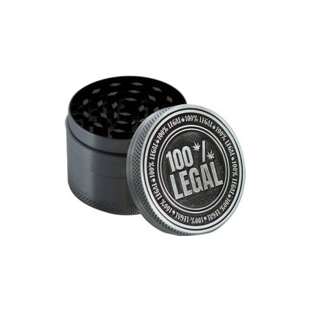 Moedor em Metal Amesterdam 100% LEGAL  Ø 50mm 4 Peças