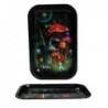 Tabuleiro M "Cogumelos" em metal 275x175x25mm