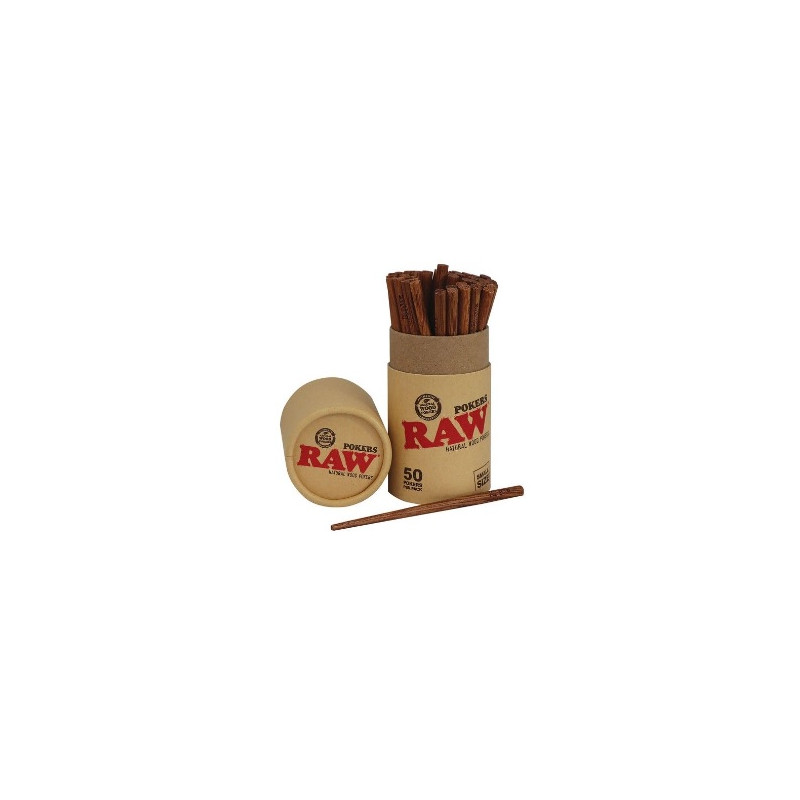 Raw Pokers em madeira 1 unidade