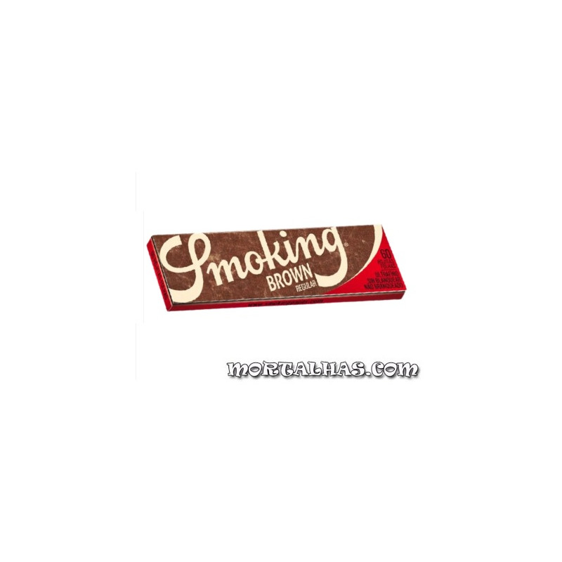 Smoking "Brown" Medium 78x37mm 50 mortalhas