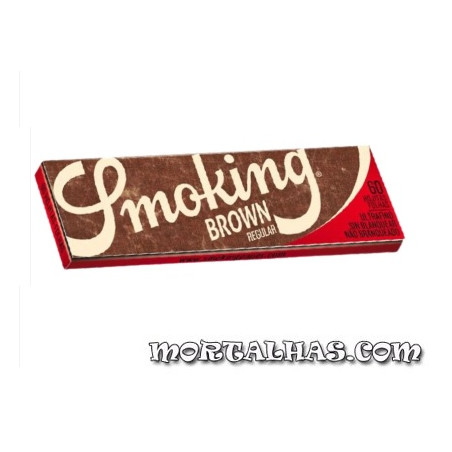 Smoking "Brown" Medium 78x37mm 50 mortalhas