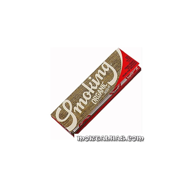 Smoking "Organic" Small 70x37mm 60 mortalhas