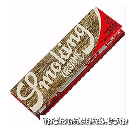 Smoking "Organic" Small 70x37mm 60 mortalhas