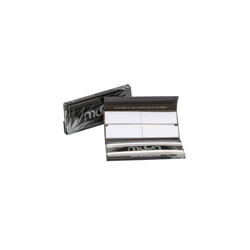 Mortalhas "moon" black king size duplo + Filtros