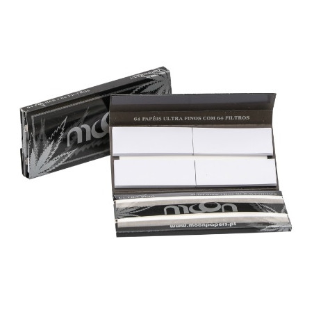 Mortalhas "moon" black king size duplo + Filtros