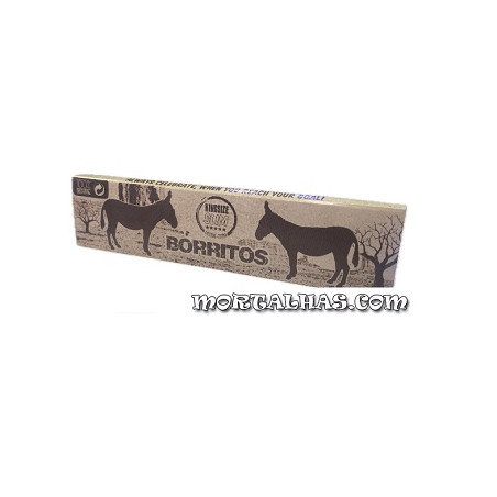 Borritos King Size Brown 33 mortalhas
