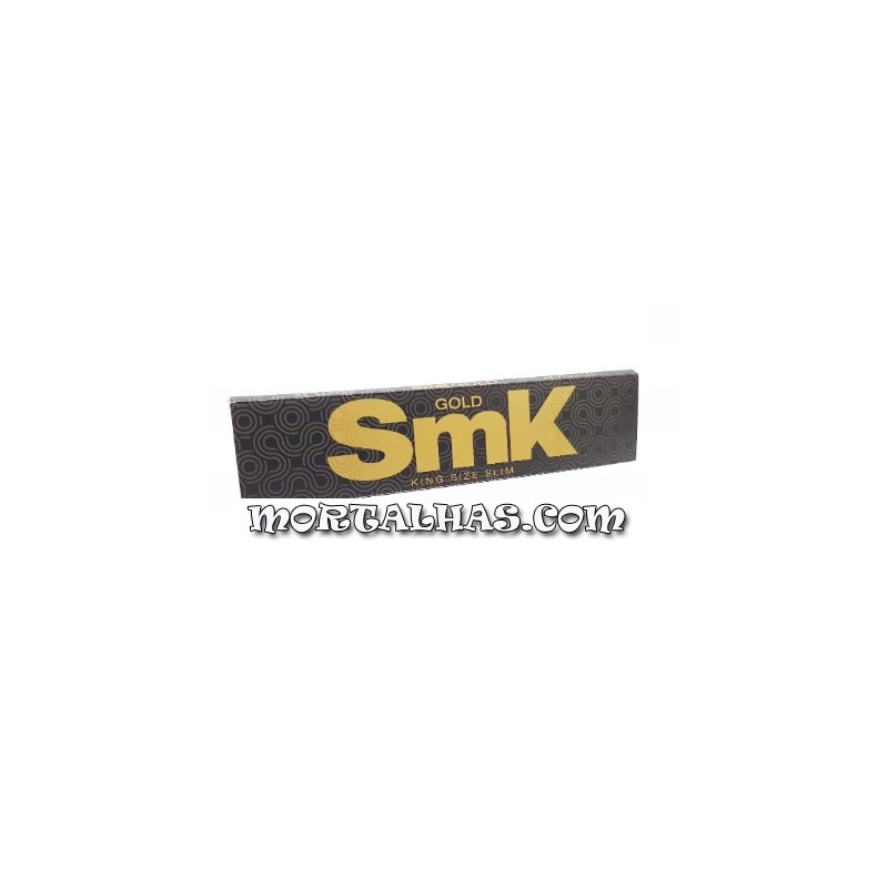 Mortalhas "SMK" GOLD King Size Slim