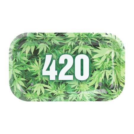 Tabuleiro M "420" em metal com 27 x 16cm