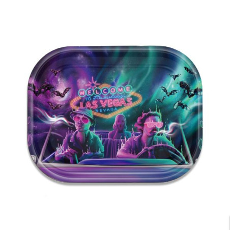 Tabuleiro S "Bat Country Vegas" em metal com 180x140x16mm