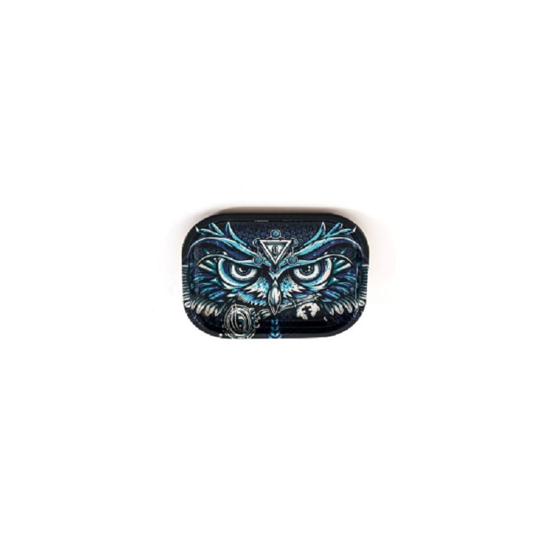 Tabuleiro S "Mocho" em metal com 180x140x16mm