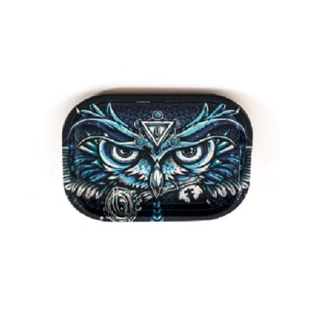 Tabuleiro S "Mocho" em metal com 180x140x16mm