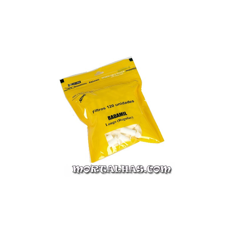 Filtros Radamil REGULAR longo 120 unidades