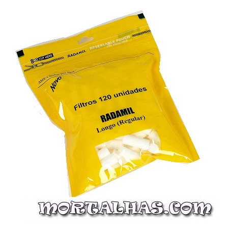 Filtros Radamil REGULAR longo 120 unidades