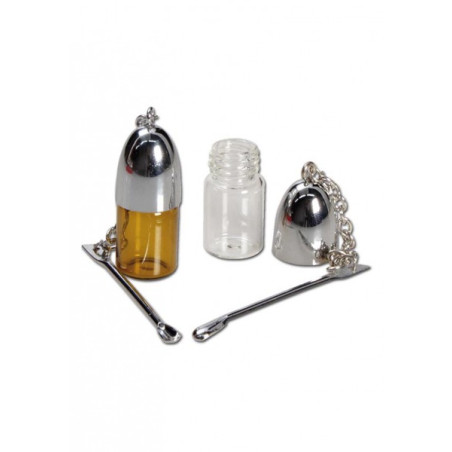 Dispensador com tampa e colher 40mm.