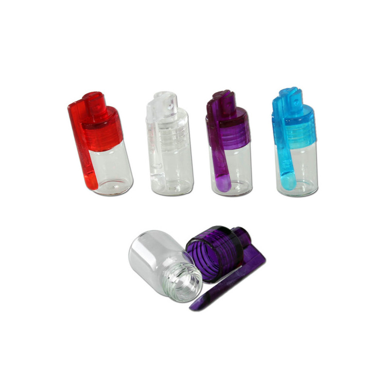 Dispensador em vidro com tampa colher 40mm