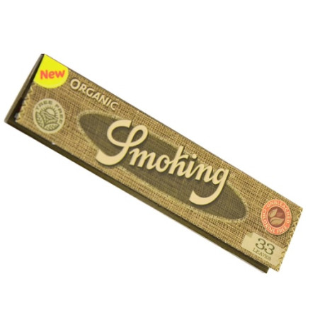 Smoking "Organic" King Size 110 x 44mm 33 mortalhas