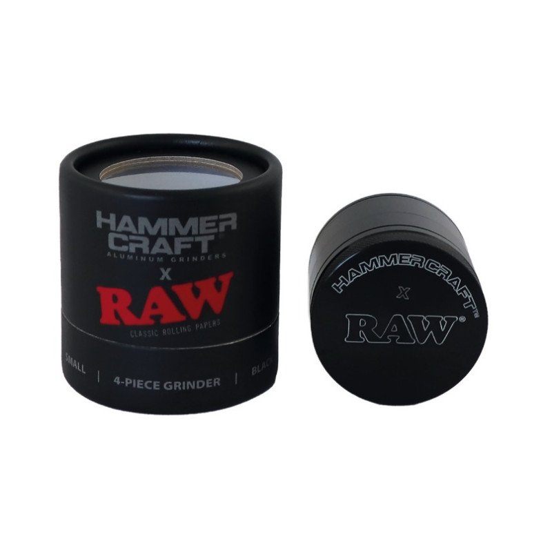 RAW Moedor em Metal BLACK-  Ø 55mm 4 Peças