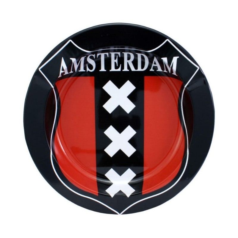 Cinzeiro em Metal Amsterdam XXX  Ø 11cm