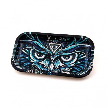 Tabuleiro M "Mocho" em metal com 27 x 16cm