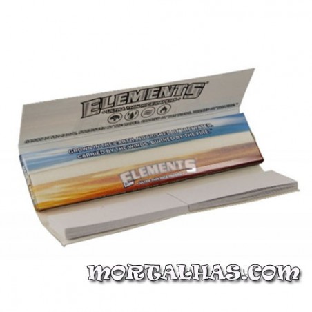 Elements King-Size Slim + Filtros 32 mortalhas + 32 Filtros
