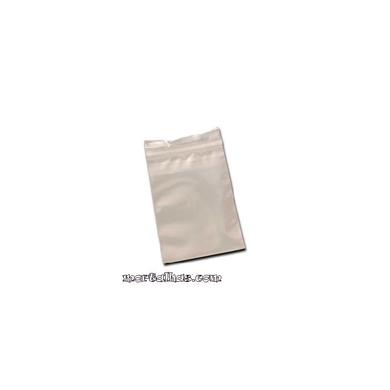 Sacos de fecho ZIP transparentes 100 unidades 55 x 65mm