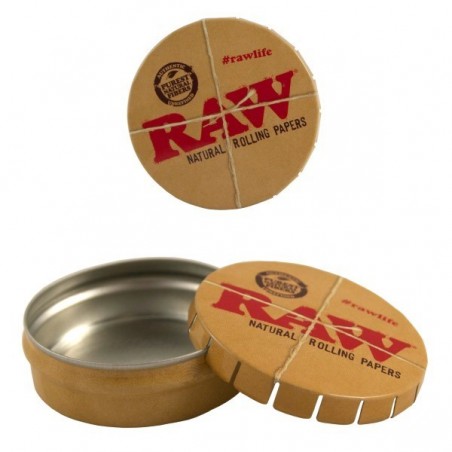 Caixa RAW Pop Top Tin Case com 5,5cm