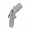 Adaptador em vidro CURVO SG14M/SG19M (14mm Macho/19mm Macho)
