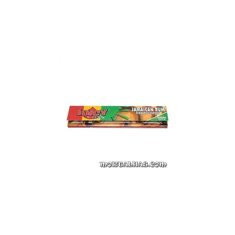 Juicy Jay's  Slim King Size Sabor a Rum 32 mortalhas