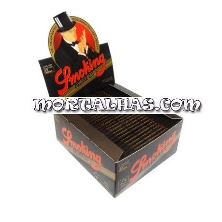 Smoking King-Size DeLuxe  50 pacotes x 33 mortalhas