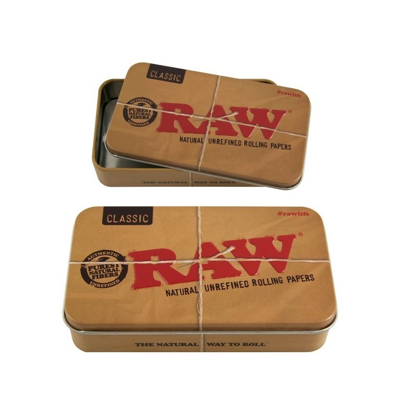 Caixa RAW  em metal 11,5 x 6,5cm