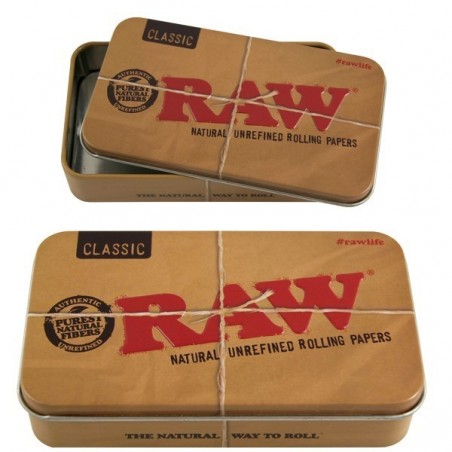 Caixa RAW  em metal 11,5 x 6,5cm