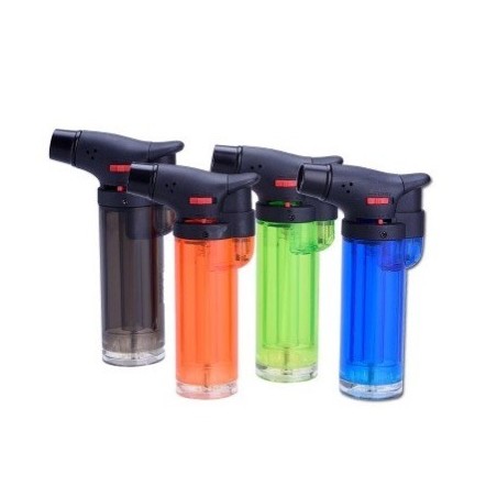 Isqueiro Turbo Maçarico Recarregável Várias cores
