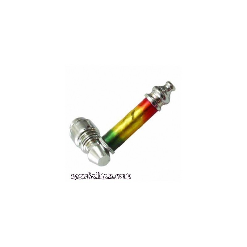 Cachimbo em Metal artesanal P 110 mm