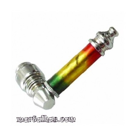 Cachimbo em Metal artesanal P 110 mm
