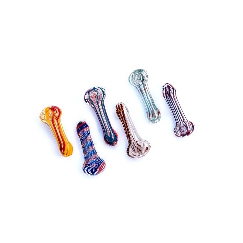 Cachimbo em Vidro com 7 cm várias cores