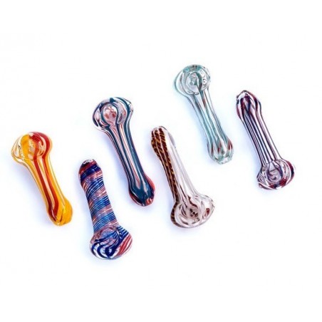 Cachimbo em Vidro com 7 cm várias cores