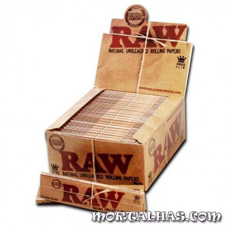RAW King Size Classic com 50 Pacotes
