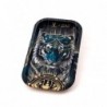 Tabuleiro M "Tigre" em metal com 27 x 16cm