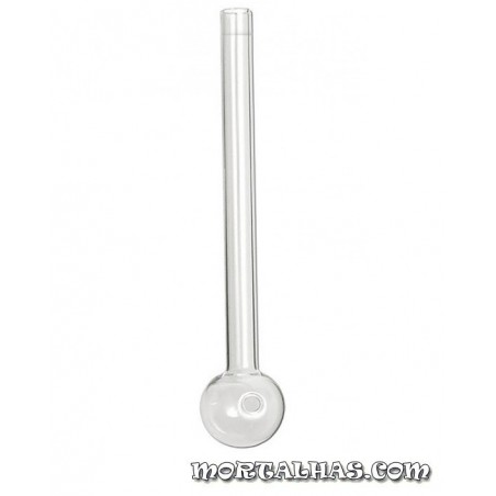 Cachimbo para Óleo em Vidro com 15cm