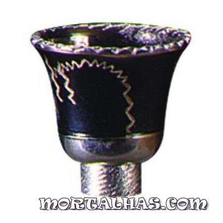 Caldeira em Metal com grafismo 33mm