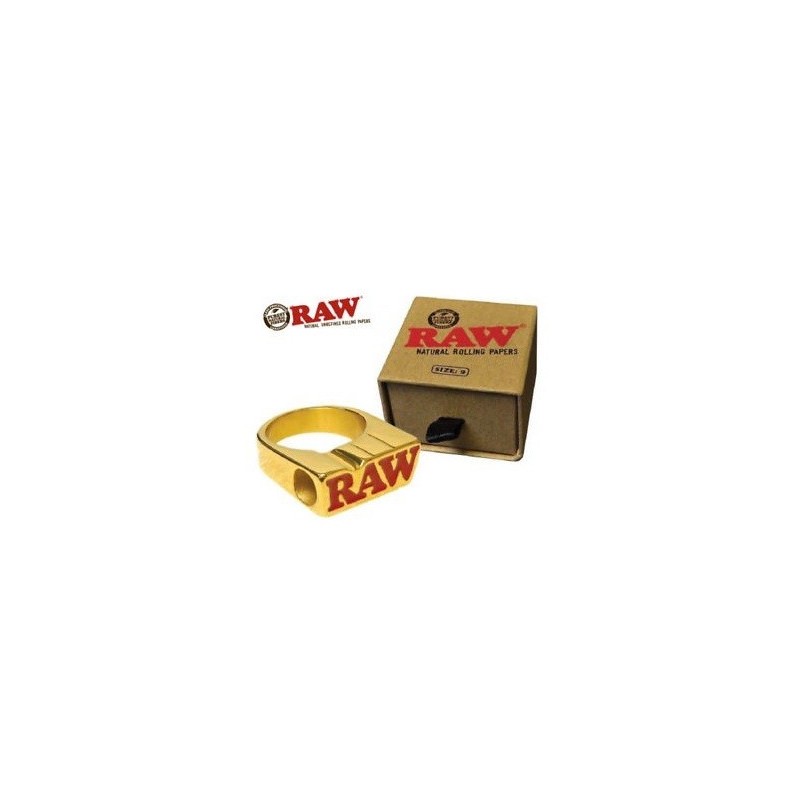 RAW GOLD RING Tamanho 8 - 1,7 cm de diâmetro