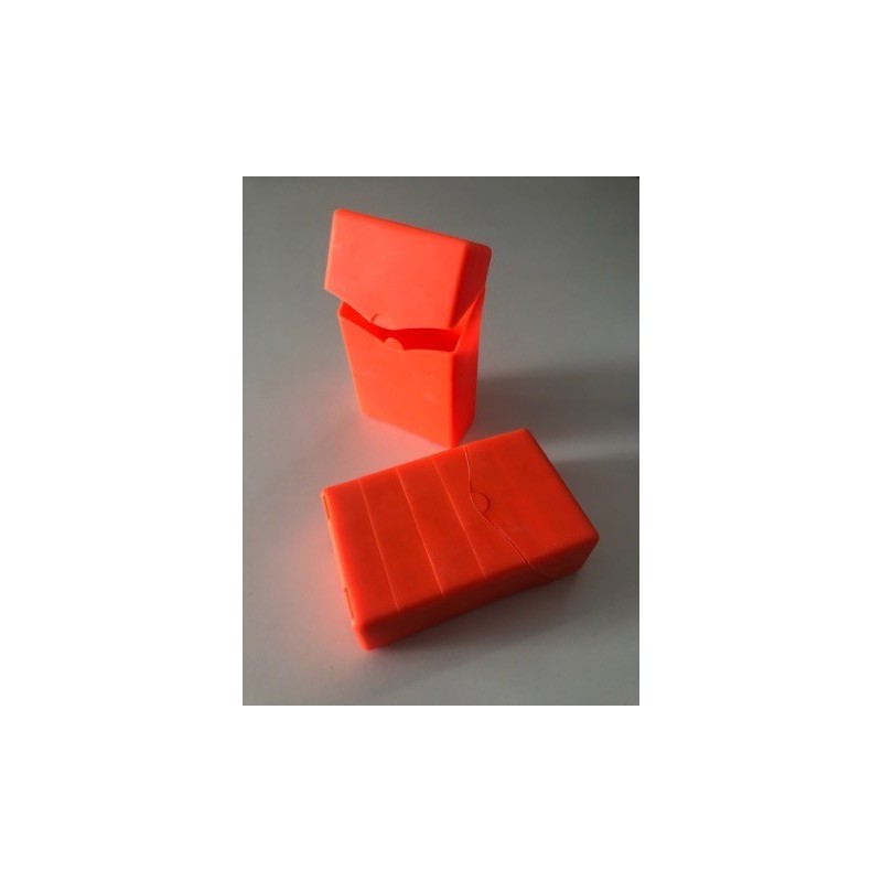 Caixa em Silicone para maço de Tabaco em Laranja
